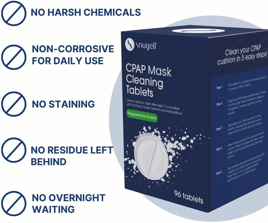 CPAP Mask Cleaning Tablets