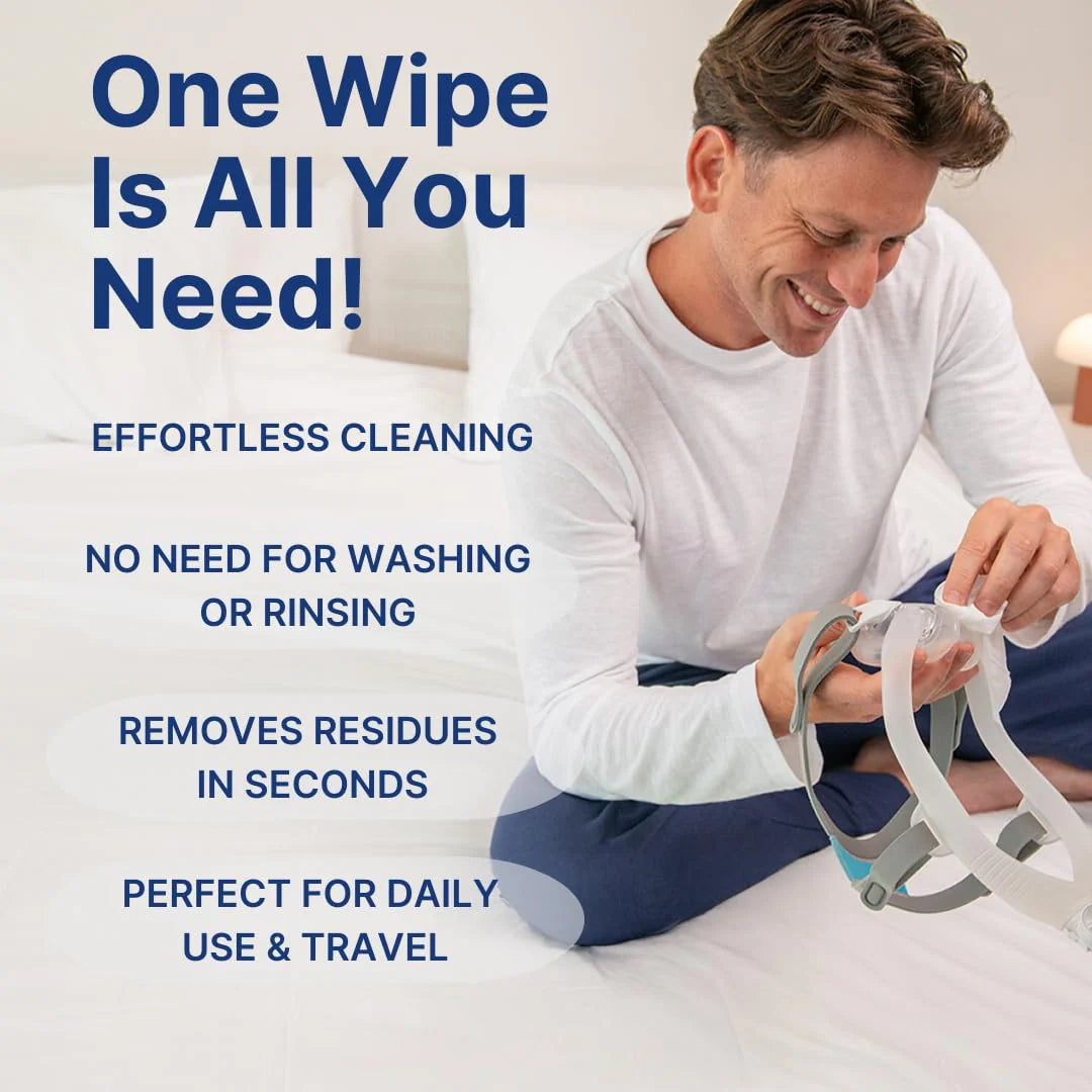 Jumbo Pack CPAP Mask Wipes - Unscented (1-Pack with 150 Wipes/pack)