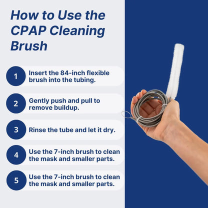 CPAP Tube Cleaning Brush and Mask Cleaning Brush