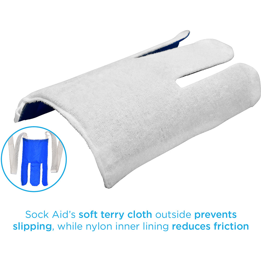 Sock Aid - Terry Cloth